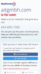 Mobile Screenshot of aitgmbh.com