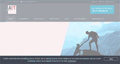 Desktop Screenshot of aitgmbh.de
